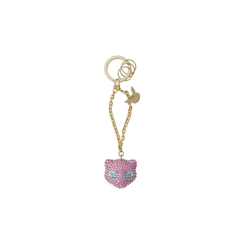 【新品】バッグチャーム CRYSTAL STONE ミュウ フェイス　ポケモン