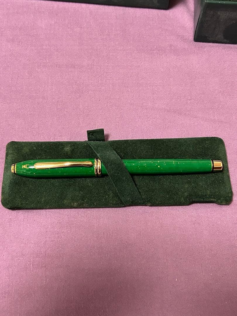 【新品・未使用】CROSS JADE 翡翠万年筆