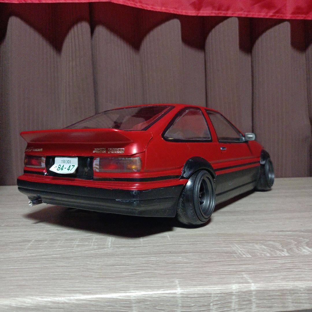 SAKURA D6シャーシ 86トレノボディ