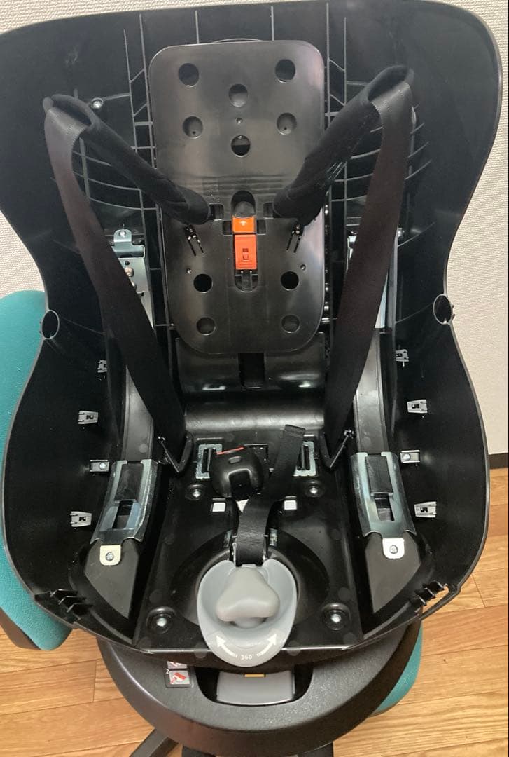 エールベベ⭐️【美品最高位】5iグランス ブルーブランISOFIX