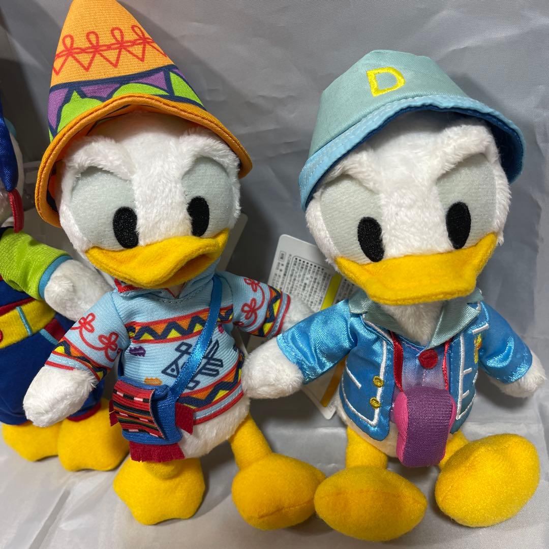 タグ付き ☆ ドナルド ぬいば 4点セット