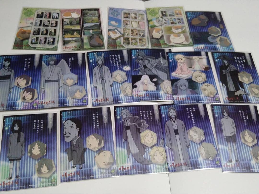 夏目友人帳 絵巻物カード　陰と陽　カード129種