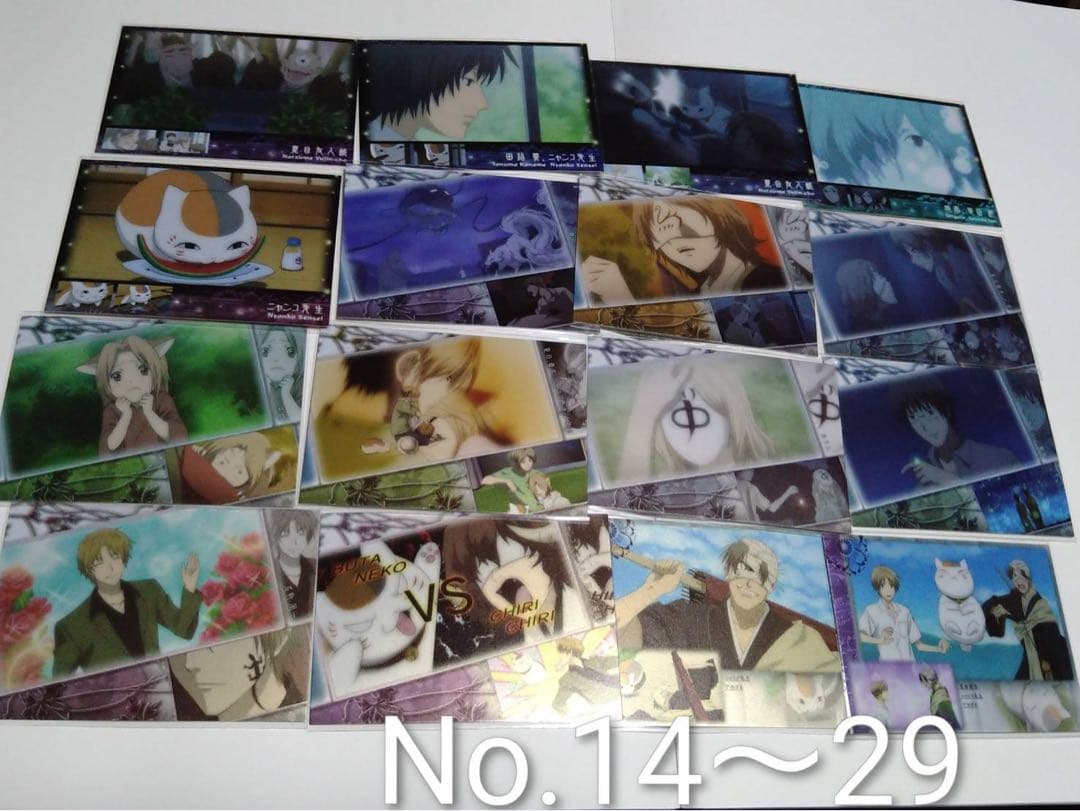 夏目友人帳 絵巻物カード　陰と陽　カード129種