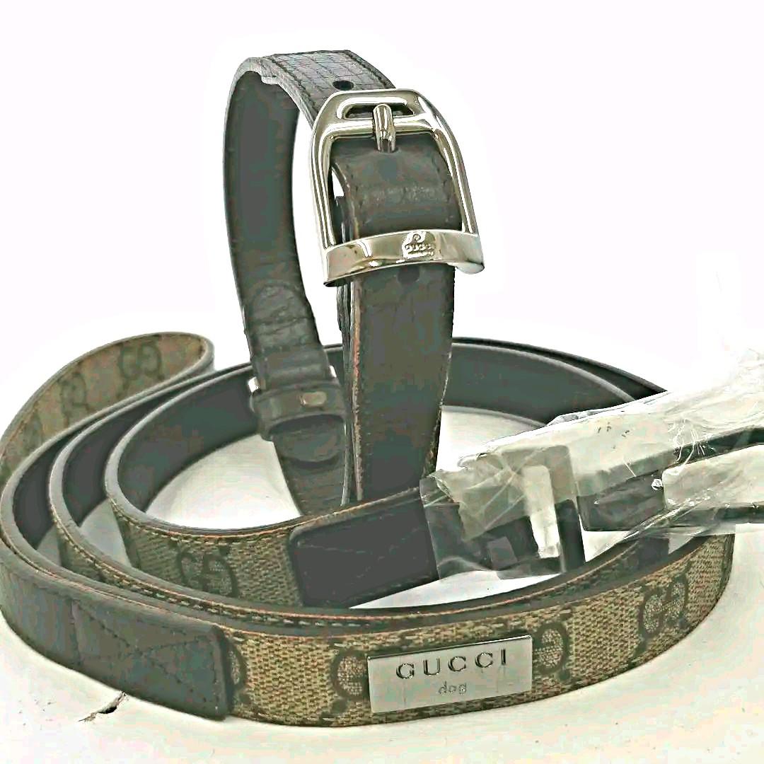 GUCCI グッチ　カラー&リード　首輪とリード
