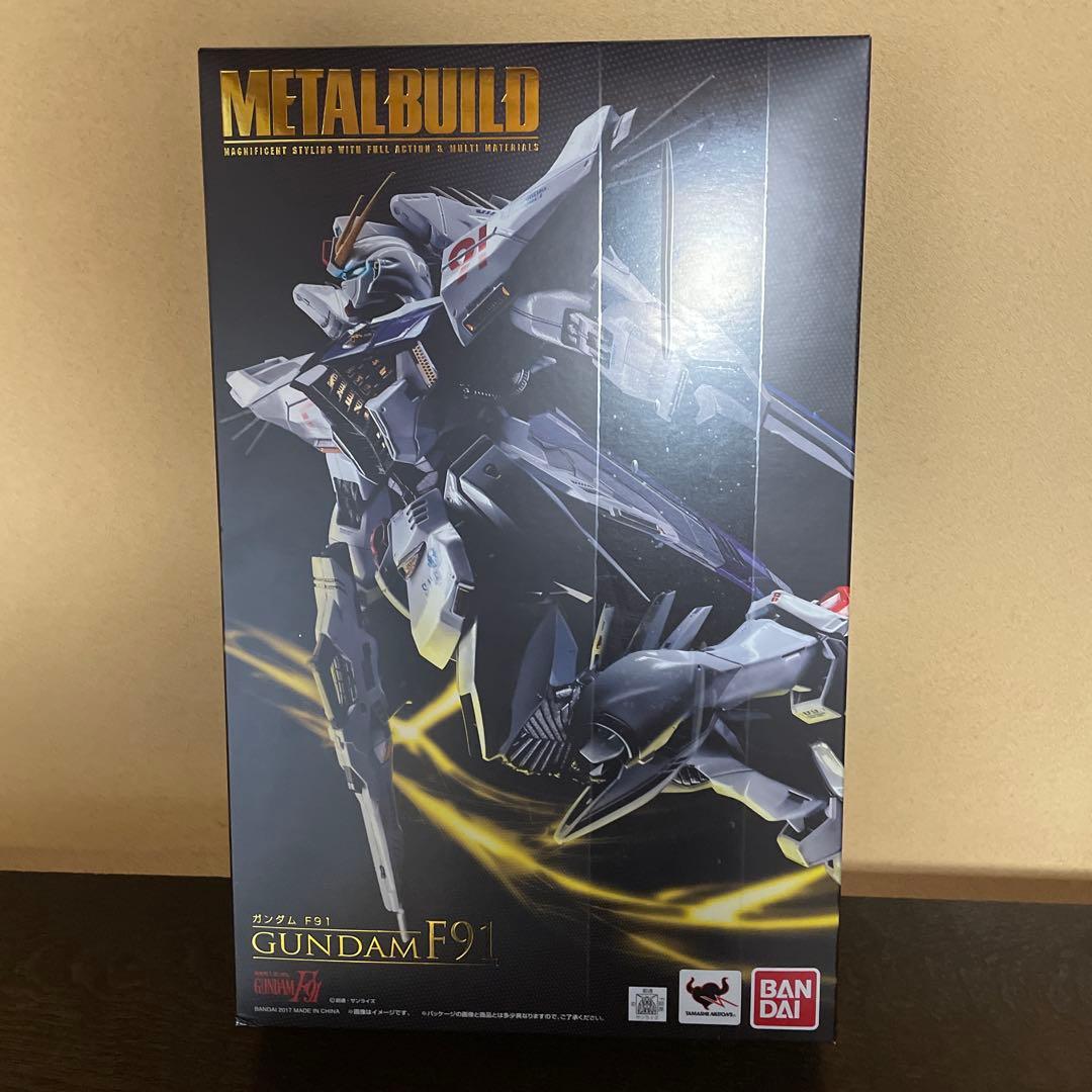 新品 BANDAI LBUILD GUNDAM F91 メタルビルド