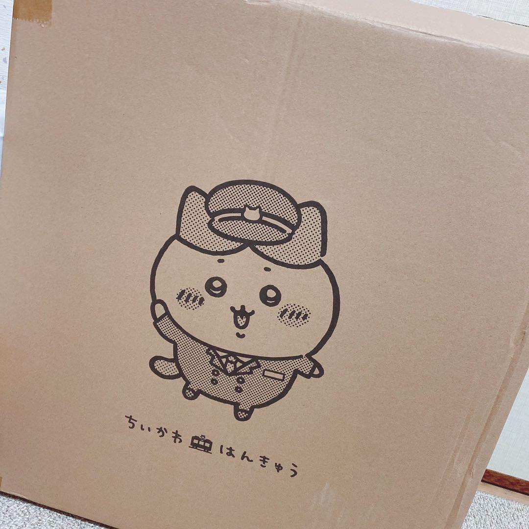 【新品】ちいかわ　阪急電車　BIGぬいぐるみ　ぬいぐるみ　ハチワレ