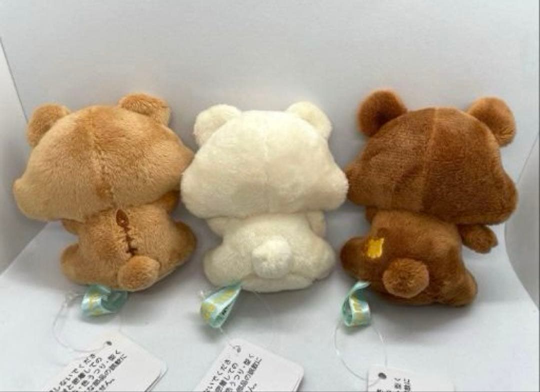 新品　リラックマ　てのり　ぬいぐるみ　みんなでまんぷくまくまく　6個セット