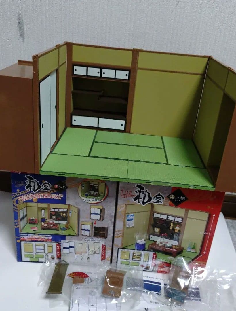 リーメント　THE和室　押入れ　棚違いセットぷちサンプルシリーズ