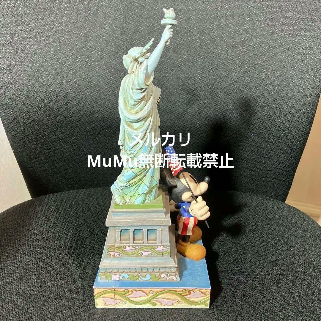 レア ミッキーマウス & 自由の女神 ヴィンテージ 置物