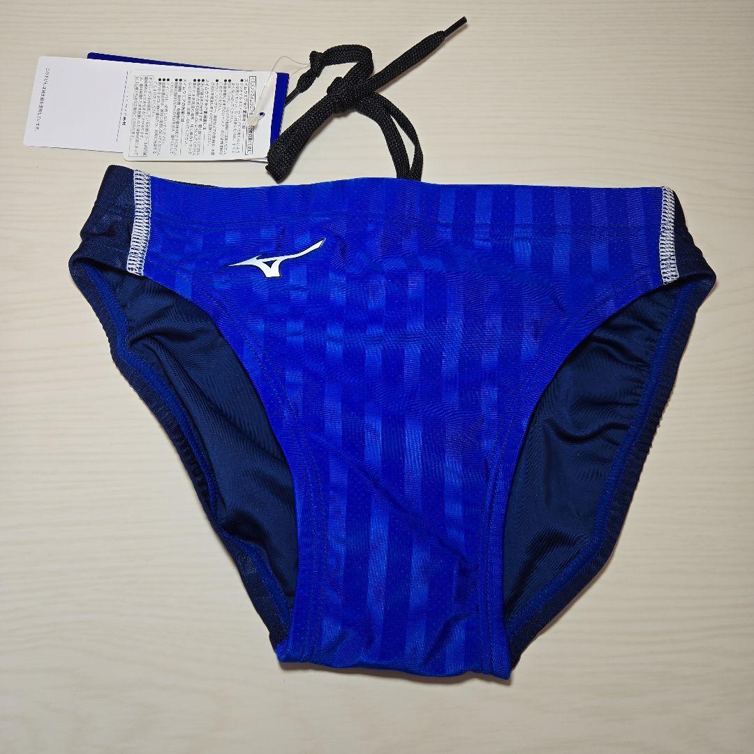 ミズノ　競泳水着　ストリームアクセラ　Vパンツ　Lサイズ　ブルー/ネイビー