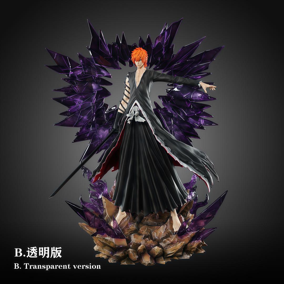 ブリーチ　黒崎一護　天鎖斬月　ガレージキッド　フィギュア