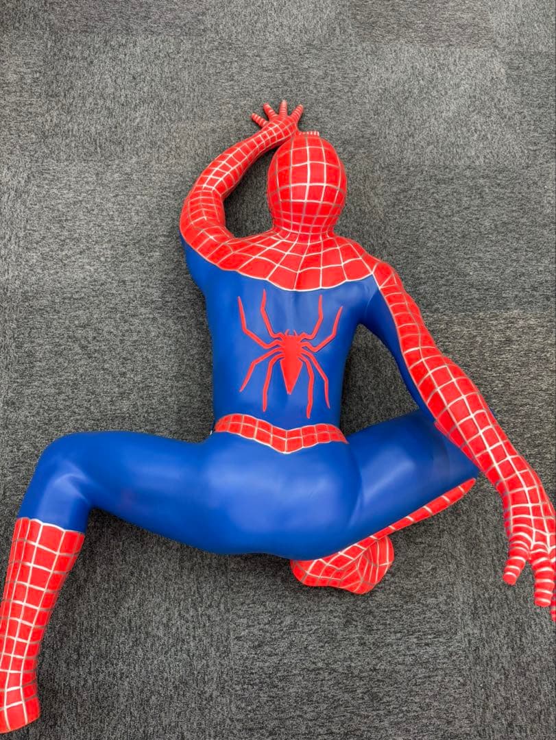 ヒロ　(中古品) スパイダーマン クローリングポーズ フィギュア