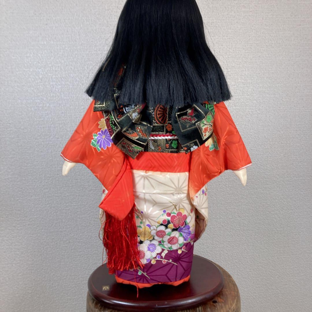 豪華 飾り市松 市松人形 45cm 着物 日本人形