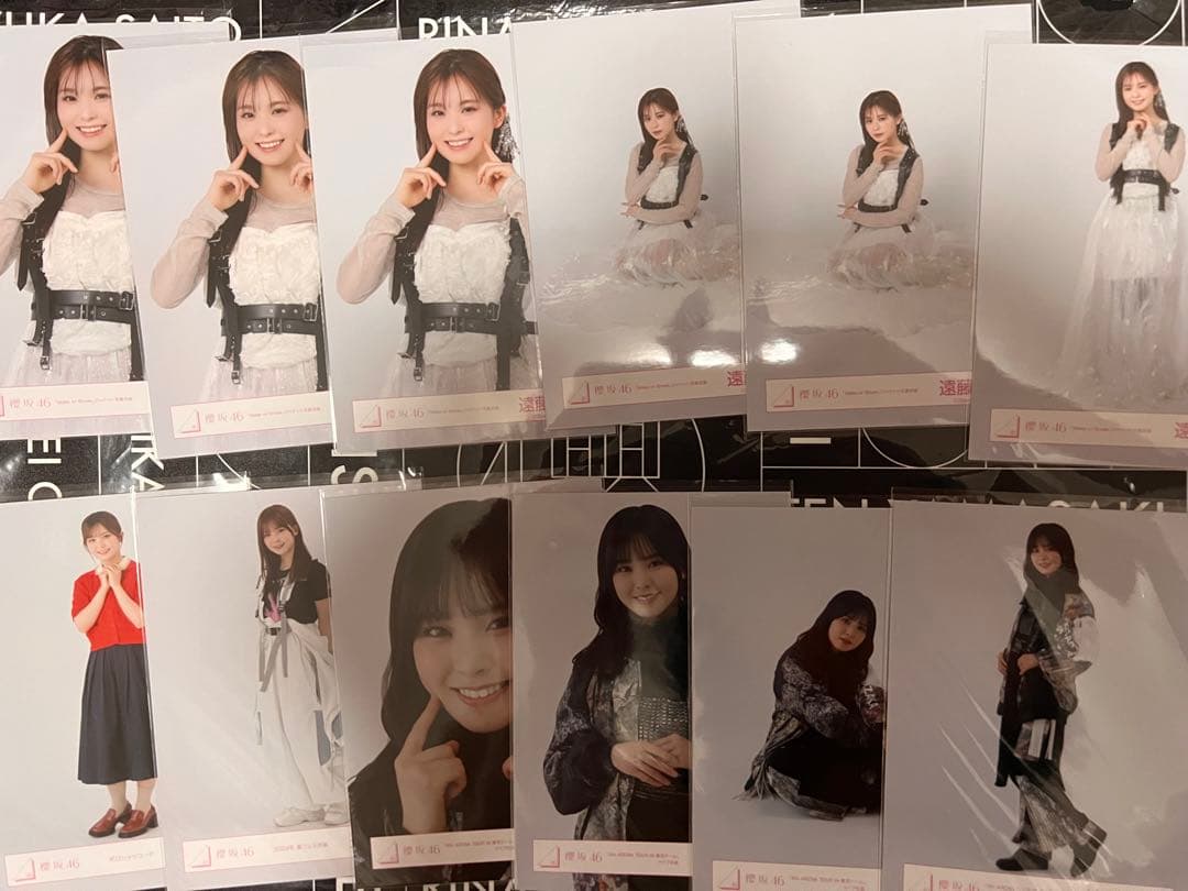 ◎櫻坂46 遠藤理子　生写真　150枚　コンプ8種　お値下げ