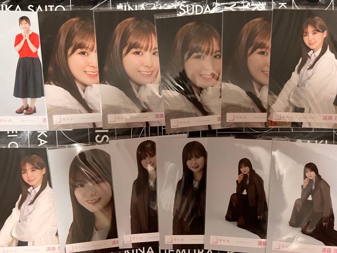 ◎櫻坂46 遠藤理子　生写真　150枚　コンプ8種　お値下げ