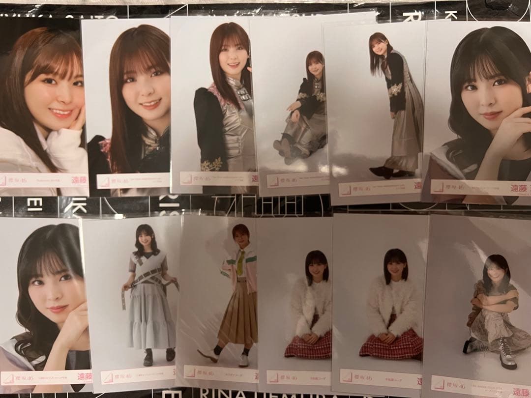 ◎櫻坂46 遠藤理子　生写真　150枚　コンプ8種　お値下げ