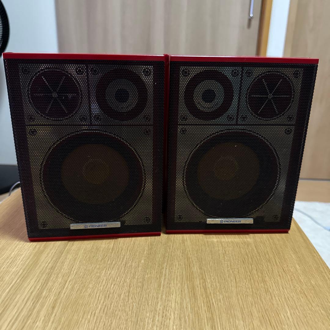 美品 激レア パイオニア スピーカー CS-C3 (RD)