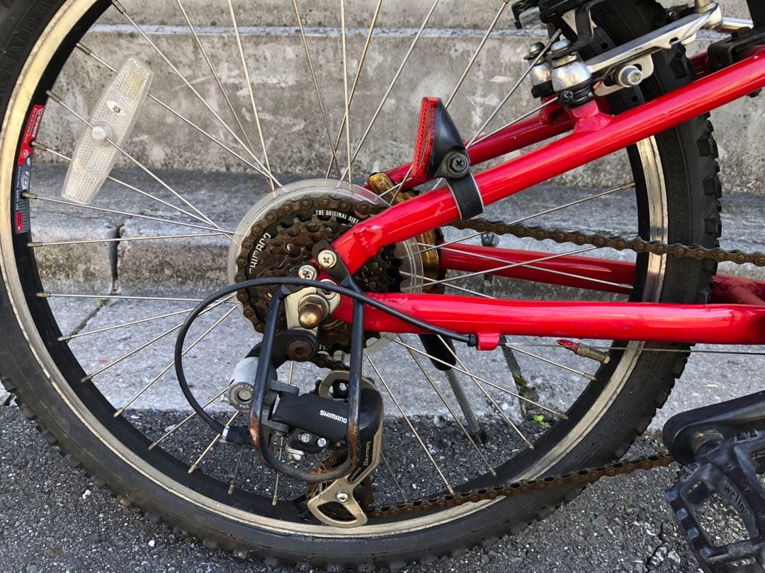 ルイガノ22インチ　子供用自転車　マウンテンバイク　MTB 埼玉県引渡