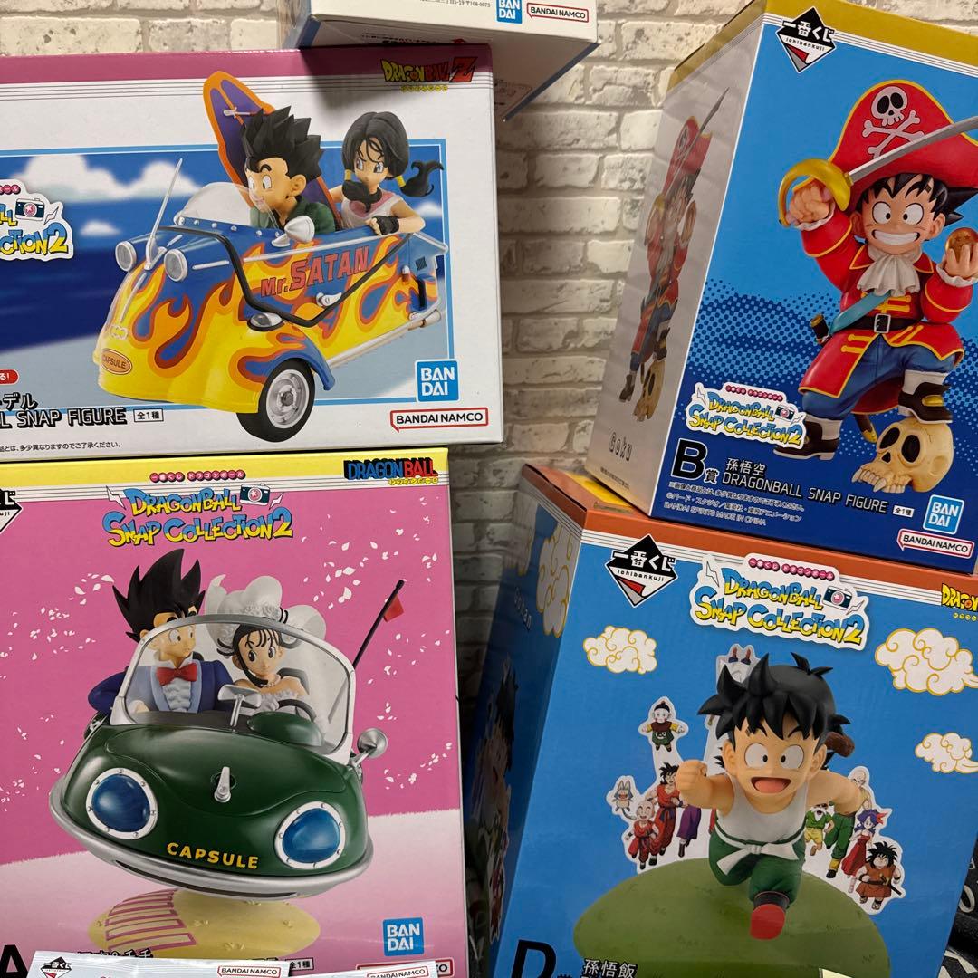 一番くじドラゴンボールスナップコレクション2 ラストワン賞セットおまけ付き