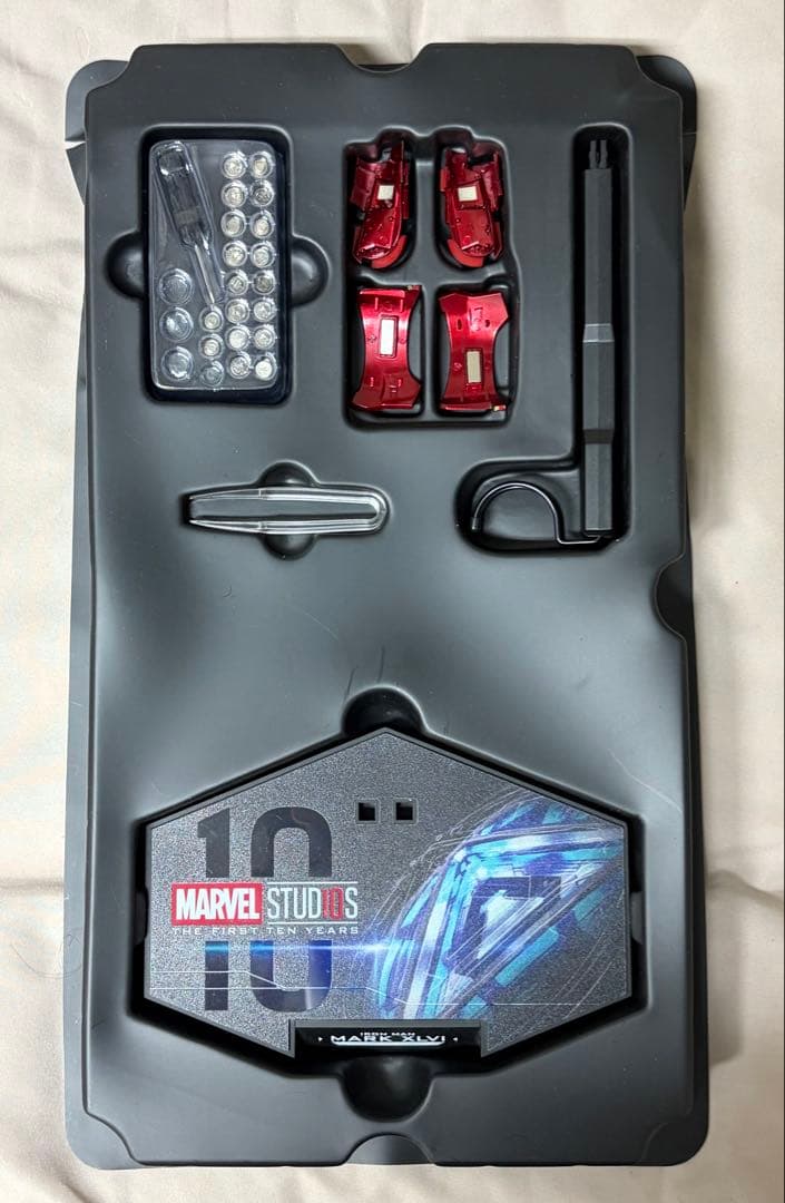 剛*様 ホットトイズ 1/6 マーベル・スタジオ10周年 アイアンマーク46 コ