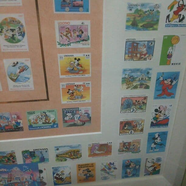 再値下げ レア★ディズニー 切手 シリアルナンバー入り 70th