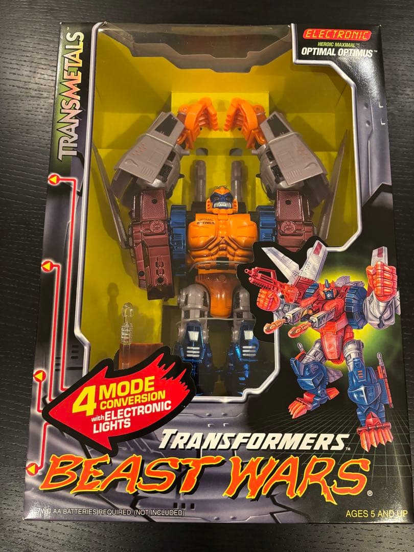 未開封　パワードコンボイ　ビーストウォーズ メタルス オプティマルオプティマス