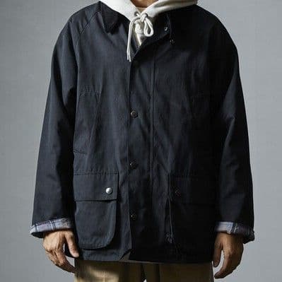【新品未着用】バブアー 別注 ビデイル BLACK ノンオイル