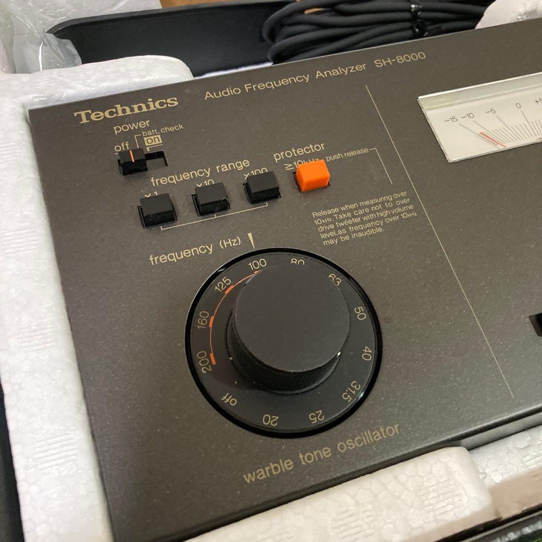 【美品】Technics SH-8000 オーディオアナライザー 周波数測定器