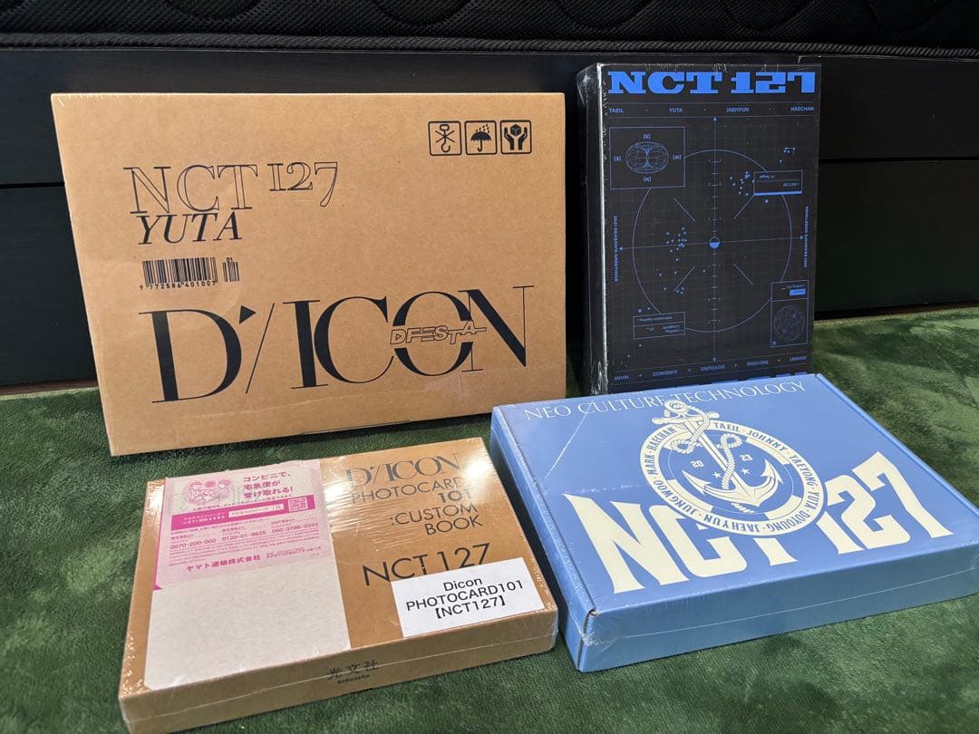 【新品未開封・公式】NCT127 4点セット（YUTA Dicon・シーグリ他）