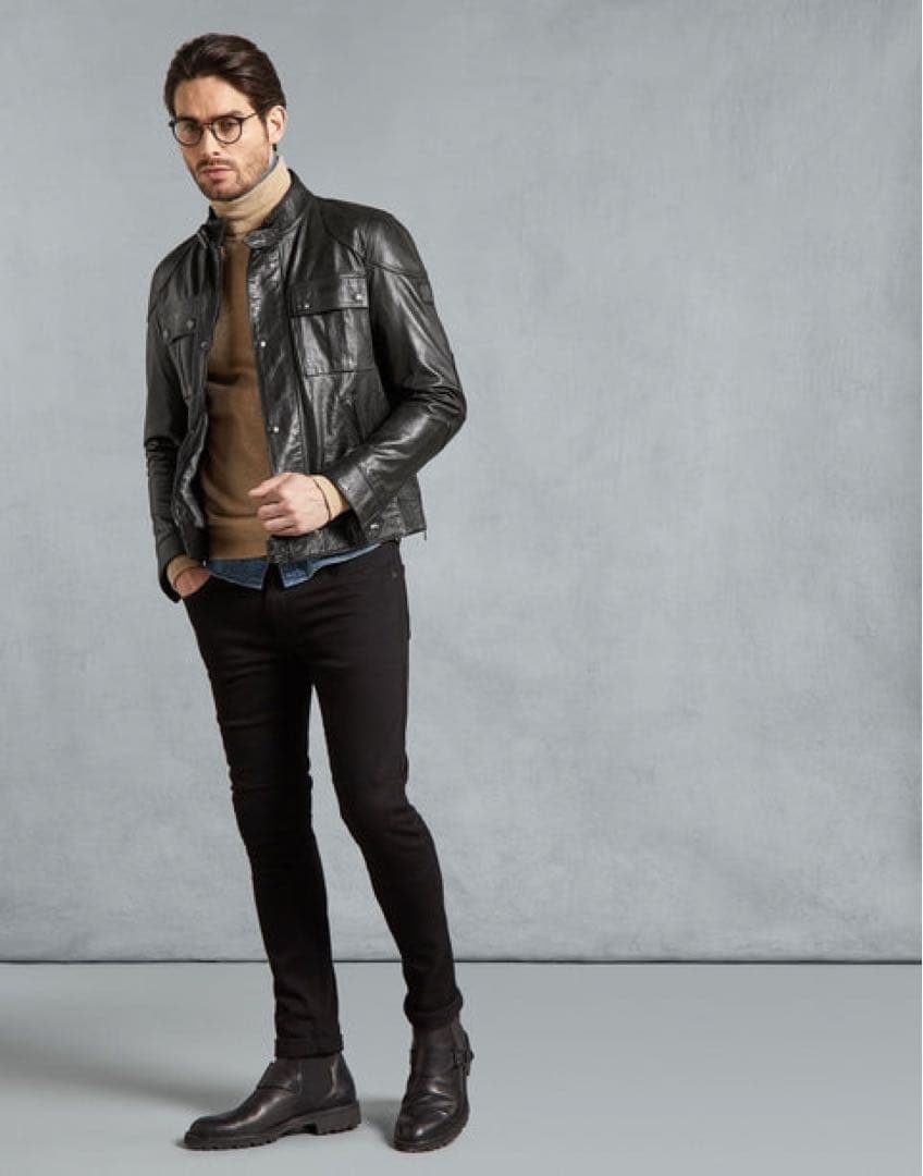 BELSTAFF Gangstar 2.0 レザージャケット
