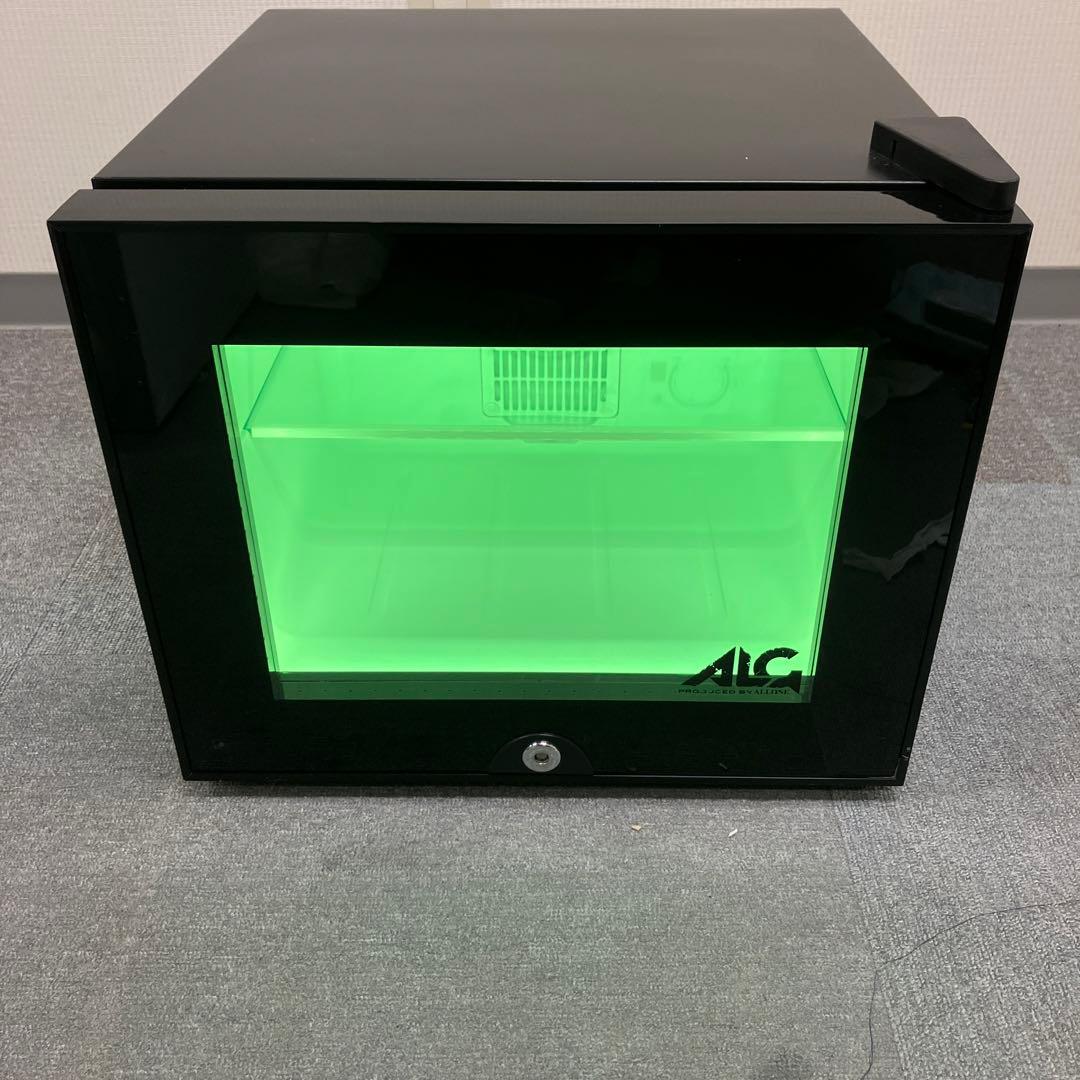アローン LEDミニ冷蔵庫 ゲーミング冷蔵庫　20L ALG-GMMFL20L