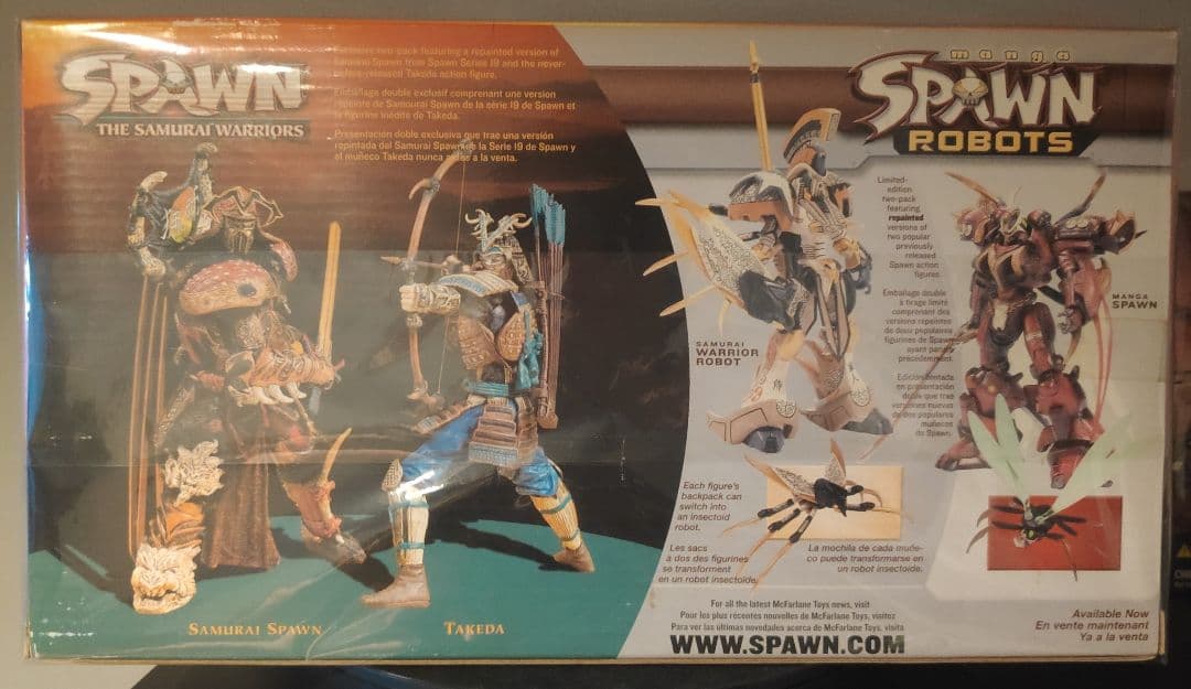 SPAWN 新品 未開封 美品 UVフィルム梱包 コレクション品