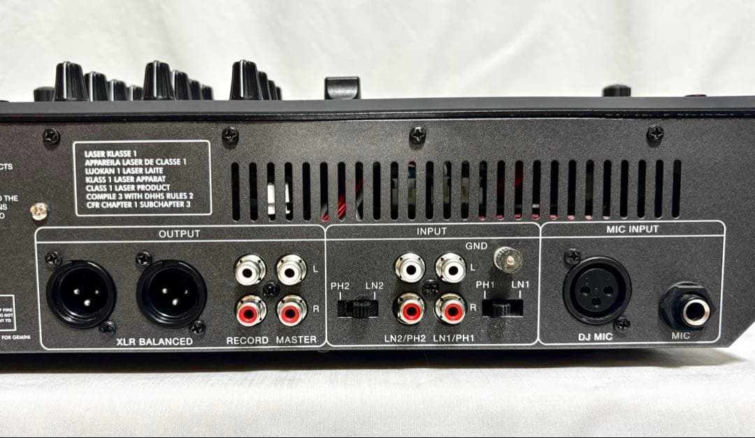 gemini DJミキサー/CDプレーヤー CDMP-6000 ハードケース付