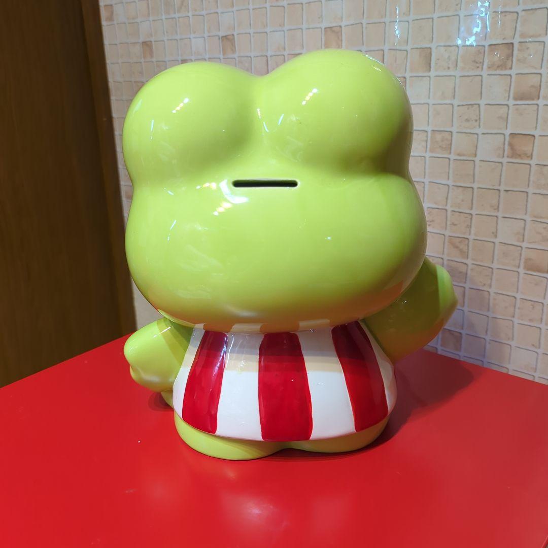 SANRIO・サンリオ・けろけろけろっぴ・当時物・陶器・貯金箱・大きめ・単品