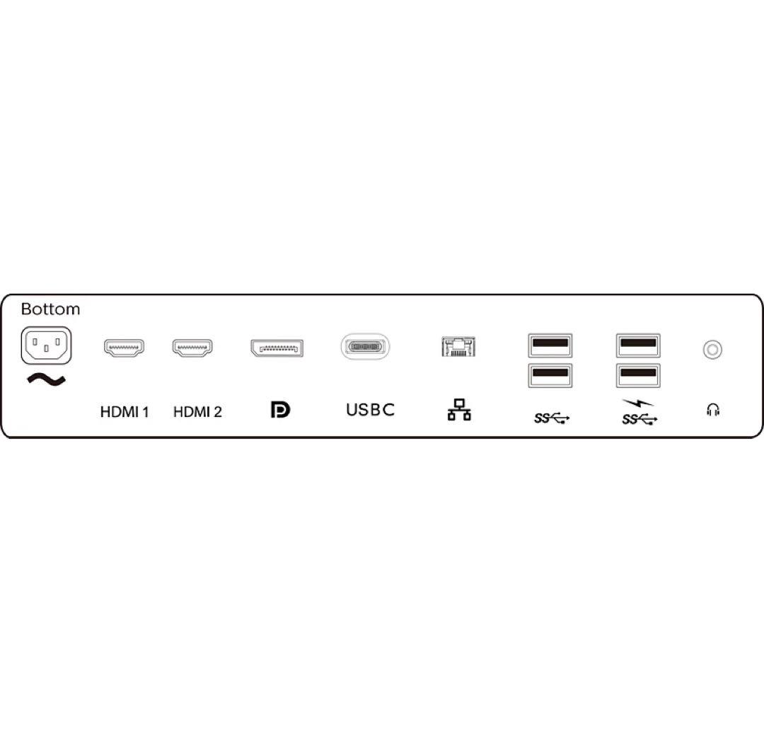 【PHILIPS】 4K HDRディスプレイ 31.5インチ