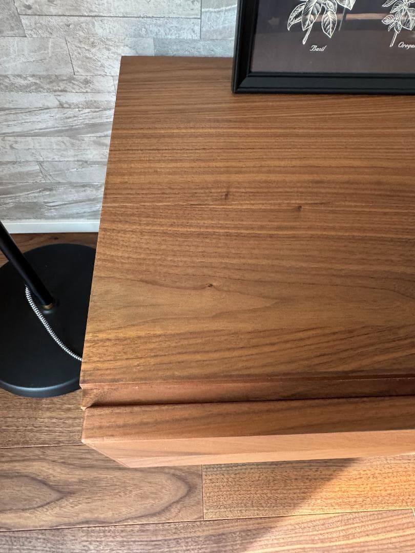 モデル展示 未使用品 TVボード 関家具 W1500 ウォールナット 北欧