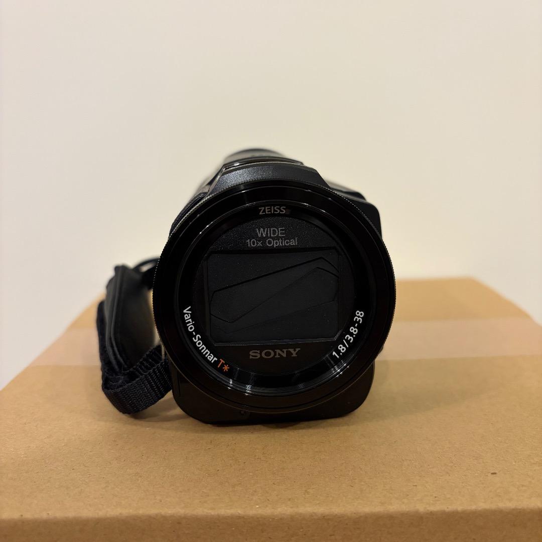 【超美品】SONY FDR-AX30 4K ビデオカメラ 予備バッテリー・SD付