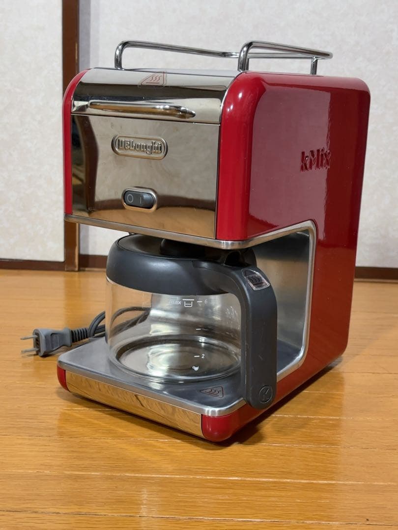 デロンギ　コーヒーメーカー　kMix CMB6-RD 美品