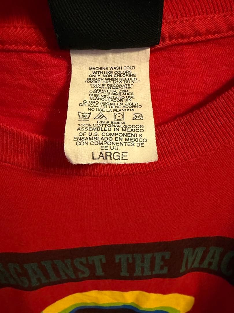 RAGE AGAINST THE MACHINE Tシャツ ヴィンテージ