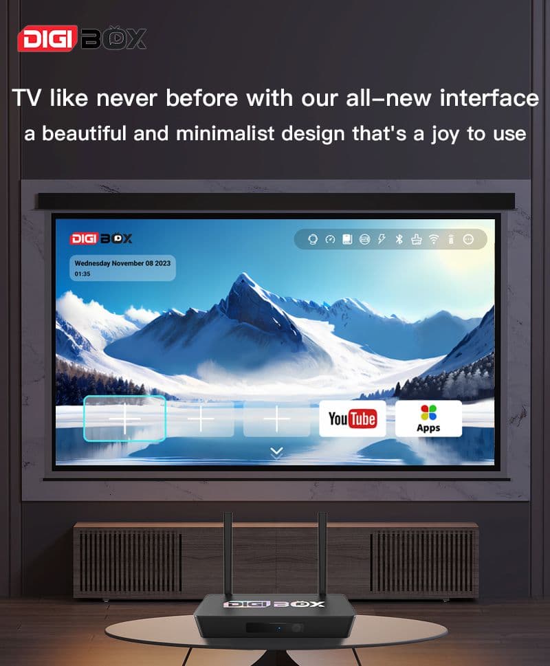 Digibox D3 plus アメリカスポーツ番組専用 テレビボックス