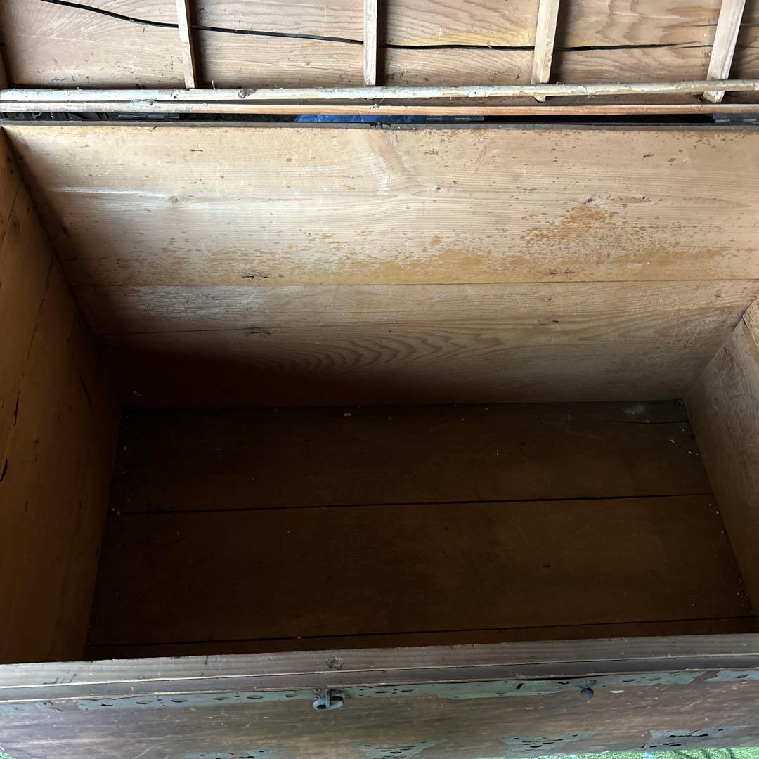 時代物　衣装箱　古民具　木箱　李朝風