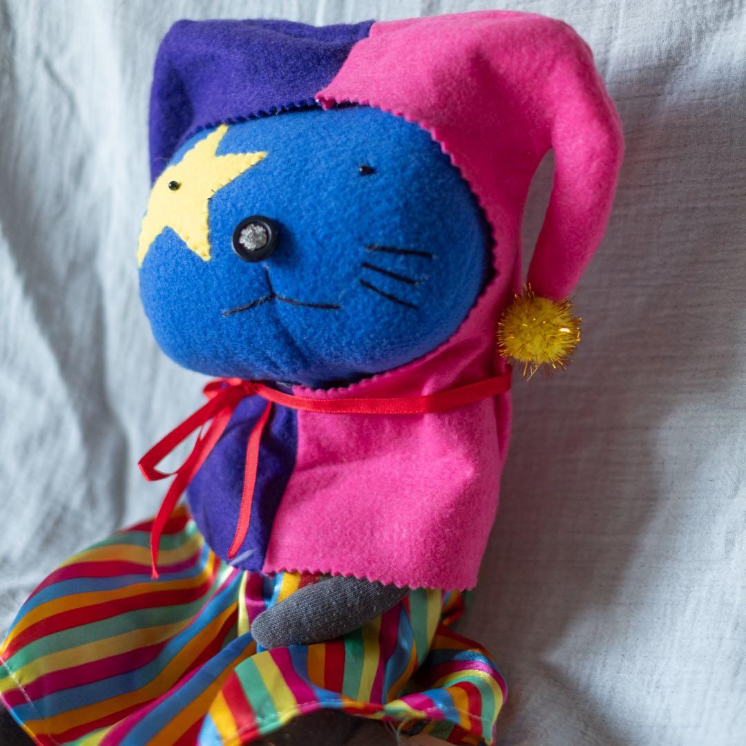 激レア　ボビーダズラー　BOBBY DAZZLER ネコ　ぬいぐるみ サーカス猫