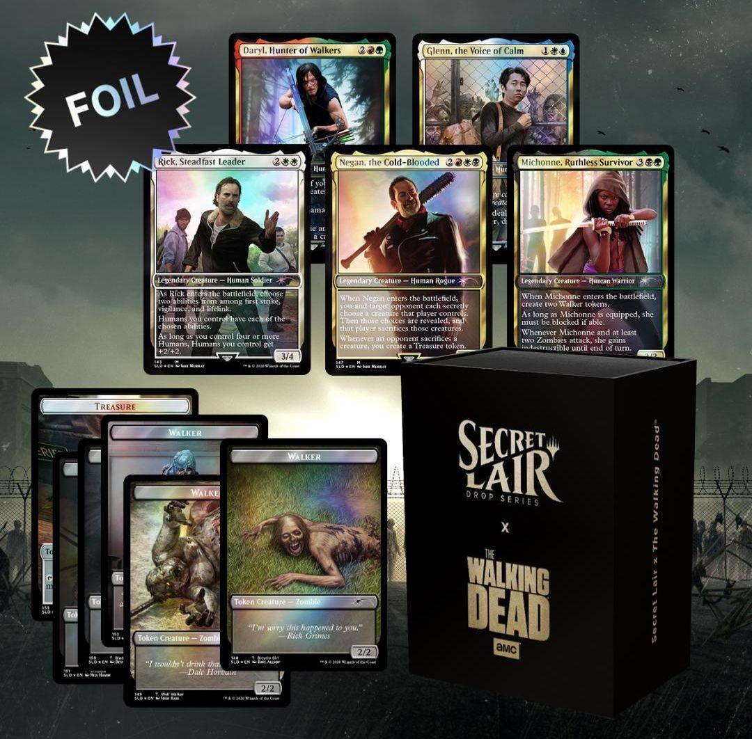 Secret Lair: The Walking Dead フォイルカードセット