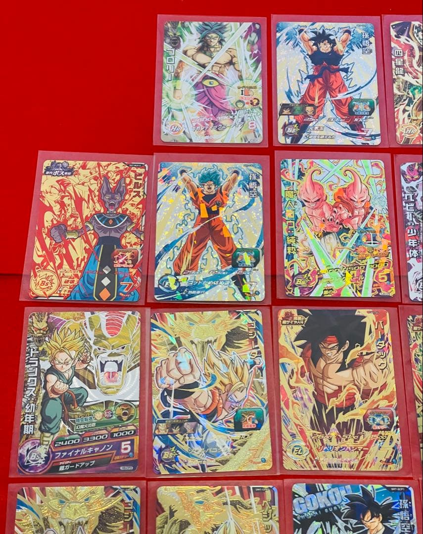 スーパードラゴンボールヒーローズ　キラ　ホロ　まとめ売り　38枚　おまけ付き
