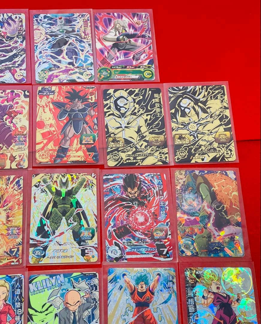 スーパードラゴンボールヒーローズ　キラ　ホロ　まとめ売り　38枚　おまけ付き