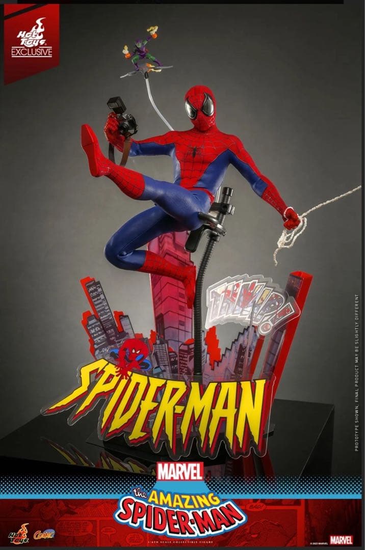 2023 東京コミコン　限定　マスターピース　ホットトイズ スパイダーマン