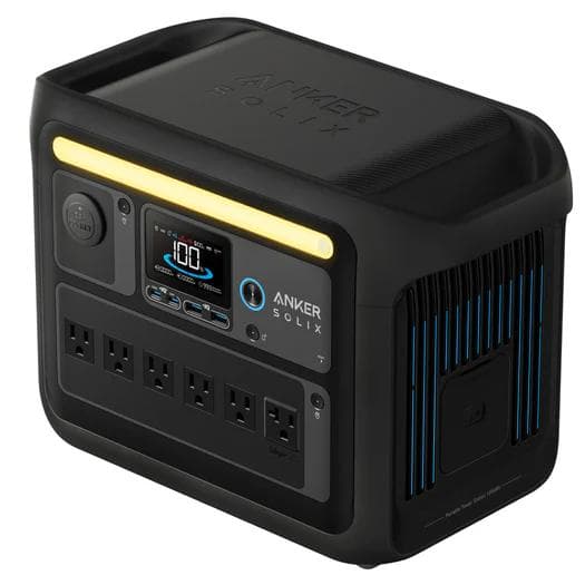 【新品】アンカー ポータブル電源 Anker Solix C1000 ブラック
