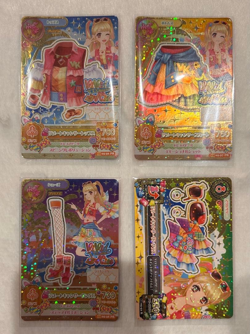 アイカツカード　リゾートキャンサーコーデ　夏樹みくる　プレミアムコーデ