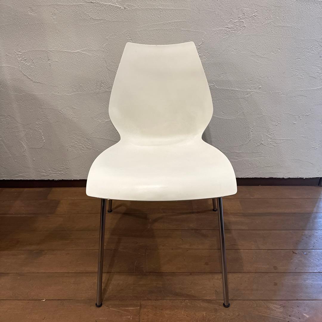 Kartell マウイチェア ホワイト 2脚セット