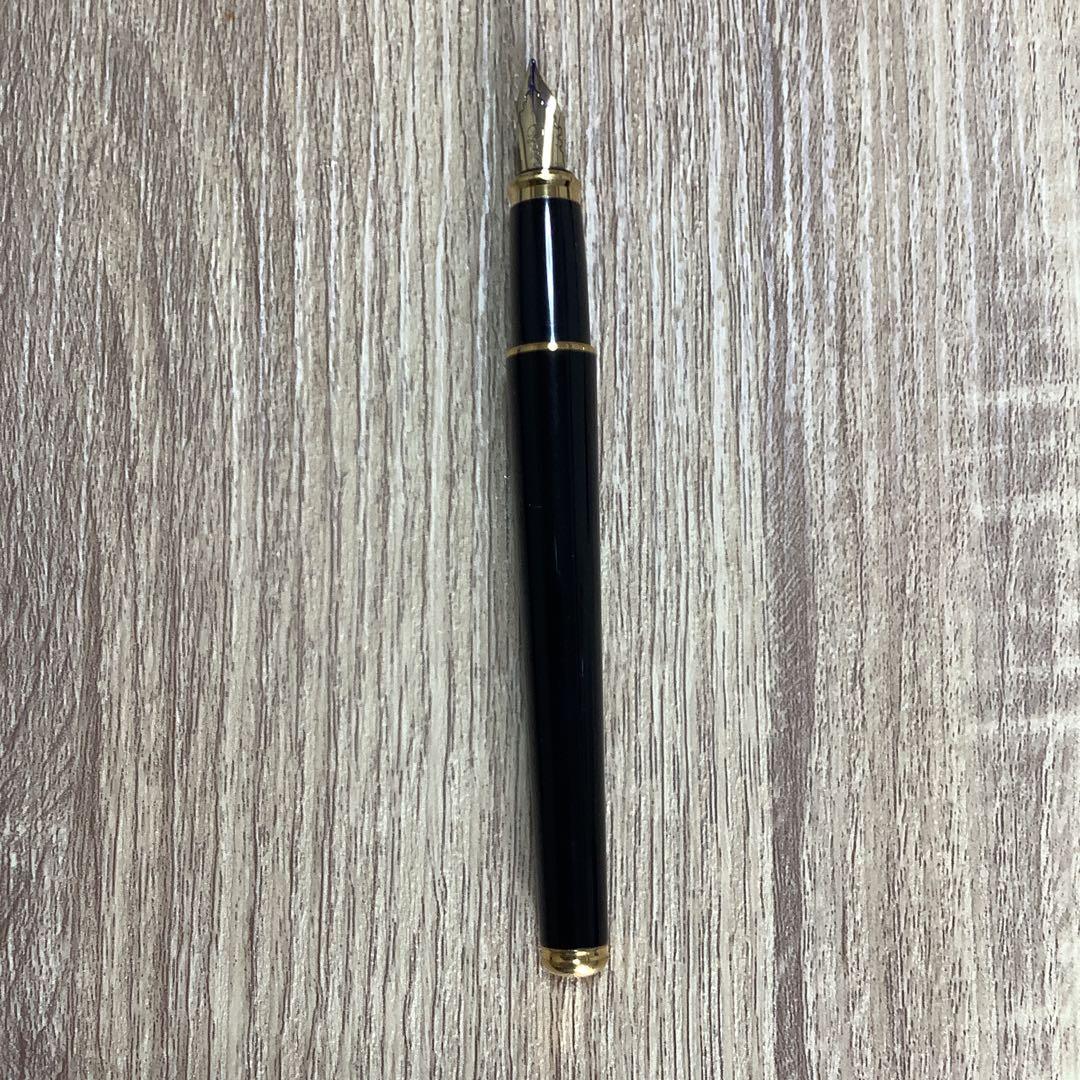 Dupont 万年筆　M K14 黒　ラッカー仕上げ